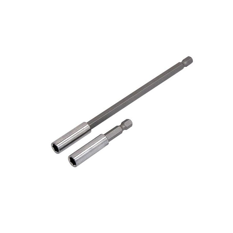 Zestaw uchwytów na bity do wkrętarki magnetyczne 1 4 60mm 150mm