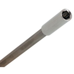 Zestaw uchwytów na bity do wkrętarki magnetyczne 1/4" 60mm 150mm