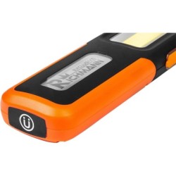 Lampa akumulatorowa latarka z uchylną podstawą magnetyczną i regulacją mocy funckja power bank