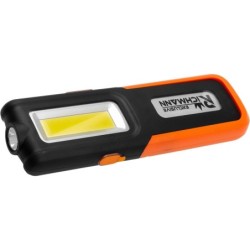 Lampa akumulatorowa latarka z uchylną podstawą magnetyczną i regulacją mocy funckja power bank