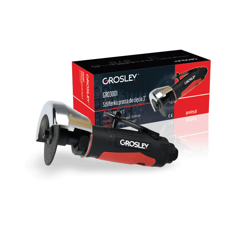 Szlifierka pneumatyczna kątowa do cięcia tarcza 75mm 20000 obr