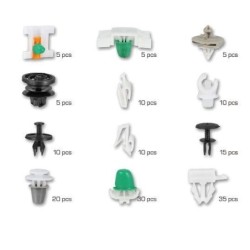 Zestaw spinek tapicerskich audi 160szt