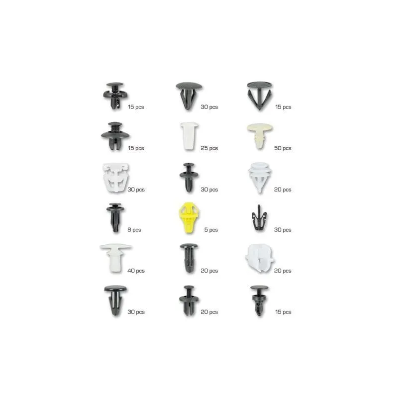 Komplet spinek samochodowych do hondy 418szt