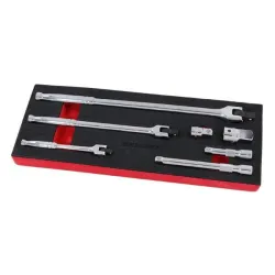 Knob spanner set 1/4 3/8 1/2 reductions 3/8 x 1/2 x 3/4 extensions
