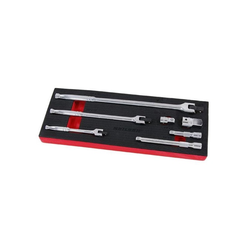 Zestaw kluczy pokręteł 1 4 3 8 1 2 redukcje 3 8 x 1 2 1 2 x 3 4 przedłużki