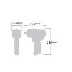 Klucz pneumatyczny 2000 nm 3/4 asta