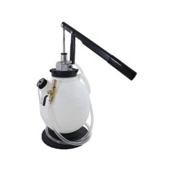 Manual oil change pump in automatic transmission
