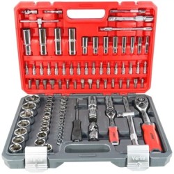 Klucze nasadowe 94 sztuki zestaw walizka verke