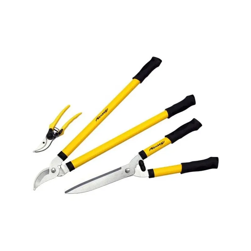 Zestaw nożyce do gałęzi żywopłotu sekator 200mm 520mm 600mm