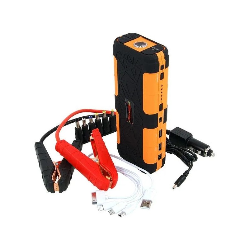 Prostownik rozruch akumulatora 12v 600a powerbank usb 15000mah