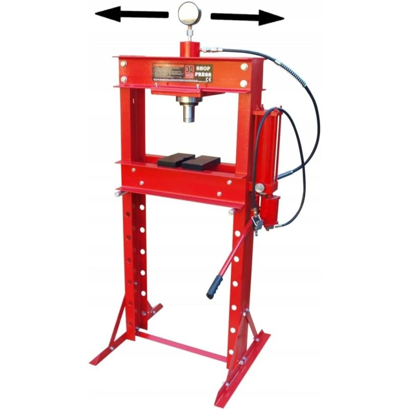 Prasa warsztatowa 30t hydrauliczno pneumatyczna