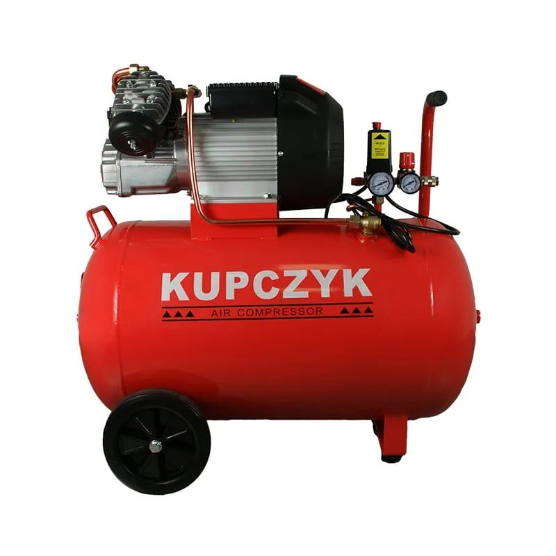 Kompresor tłokowy sprężarka dwutłokowa 100l 370l min zva100