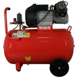 Kompresor tłokowy sprężarka dwutłokowa 100l 370l/min zva100