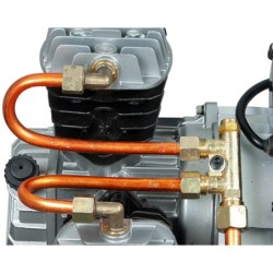 Kompresor dwutłokowy 50l 370l/min zva50