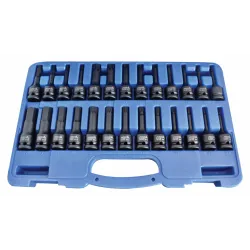 Zestaw nasadek udarowych 1 2 torx spline hex 26szt