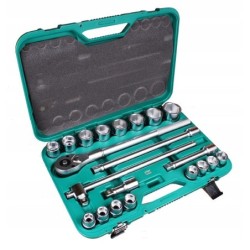 Zestaw kluczy nasadowych 3/4" 6 kątne honiton 21 el