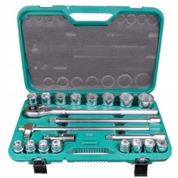 Zestaw kluczy nasadowych 3/4" 6 kątne honiton 21 el