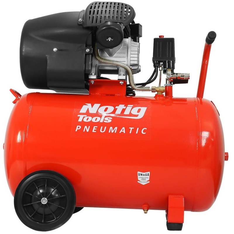 Kompresor sprężarka notig 100l 230v kompaktowy