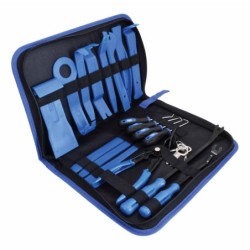 Zestaw do demontażu tapicerki kołków boczków demontaż radia