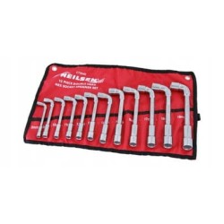 Klucze nasadowe kątowe rurowe 8-19mm neilsen