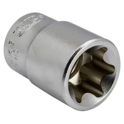 Klucze nasadowe e - torx 1/4”+ 3/8”+ 1/2” e4-e24