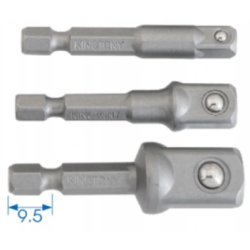 Uchwyty adaptery na wkrętarkę 1/4" 3/8" 1/2"50mm