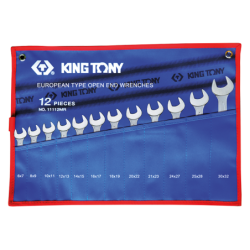 Zestaw kluczy płaskich widlastych 6-32mm kingtony