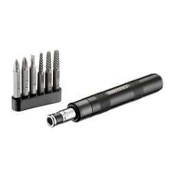 Rázový skrutkovač pre strojovo poškodené 1/4" skrutky