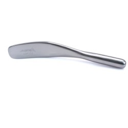 Sheet metal spoon with short blade asta 285 mm