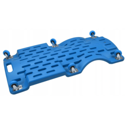 Leżanka serwisowa 6-kołowa duża