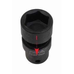 Zestaw nasadek kluczy udarowych na przegubie