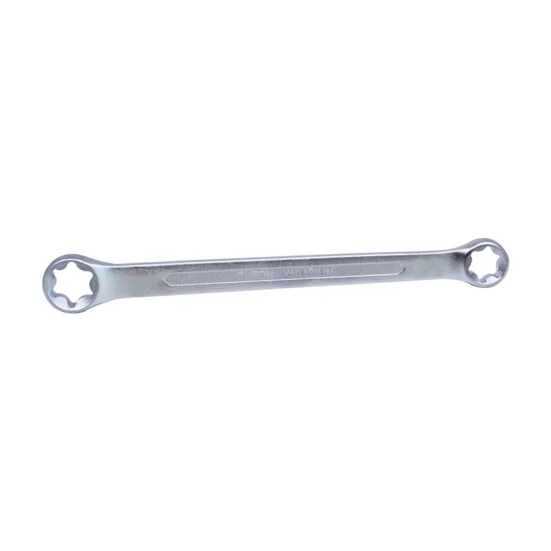 Klucz płaski oczkowy torx e6 e8