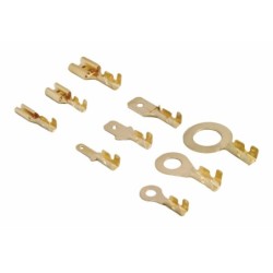 Konektory elektryczne nieizolowane 450szt