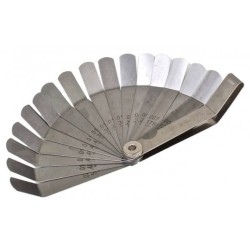 Szczelinomierz metryczno - calowy odgięty 0.05- 1mm