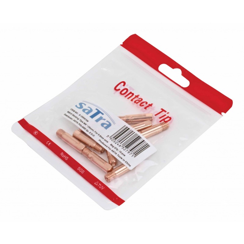 Dysze gazowe do spawania mig m6 0.6mm 10szt