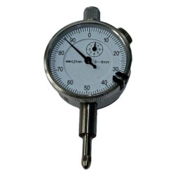 Mini dial gauge for setting gmp dial runout
