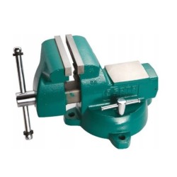 Imadło stołowe obrotowe z dodatkową szczęką