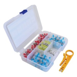 Termokurczliwe złączki z cyną do połączeń elektrycznych 151 elem