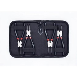 Zestaw szczypiec segera 7 końcówki precyzyjne toczone 180mm