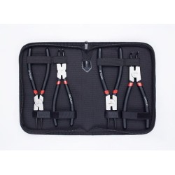 Zestaw szczypiec segera końcówki precyzyjnie toczone 230mm