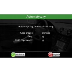 Stacja klimatyzacji viaken x545 automat j. polski r134a