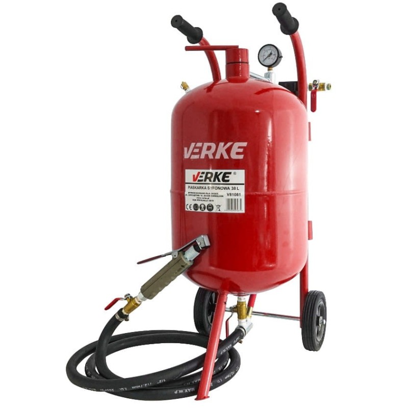 Piaskarka syfonowa 38l verke