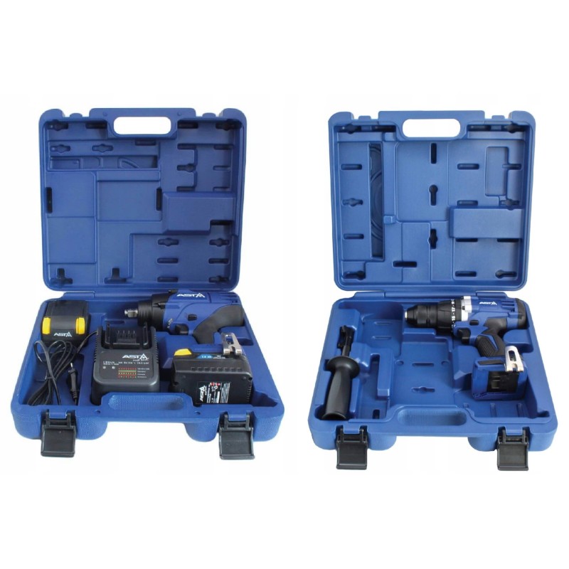 Klucz udarowy 1250nm wiertarko wkrętarka li ion 18v