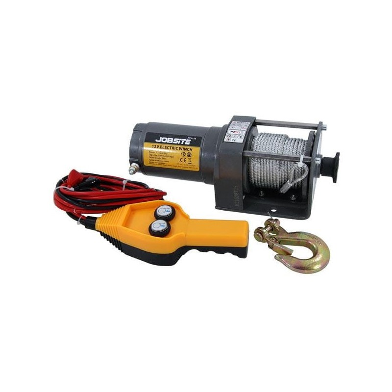 Wyciągarka wciągarka elektryczna 12v 900kg z pilotem