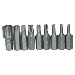 Nástrčné kľúče Torx 1/2'' - sada 23 kusov.