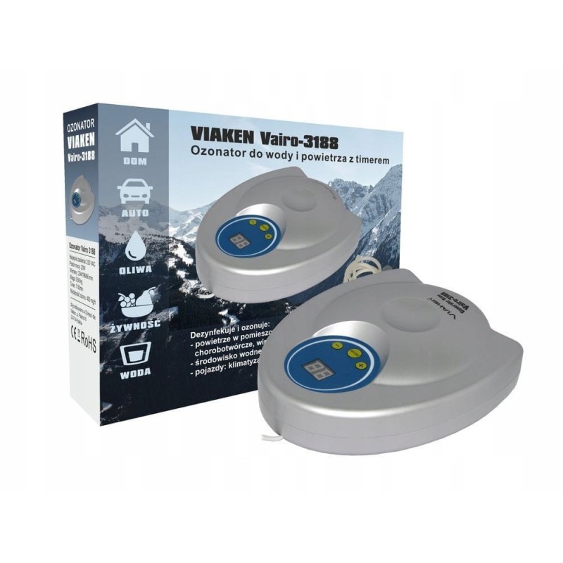 Generator ozonu viaken voz-gl-3188 wydajność 400 mg h