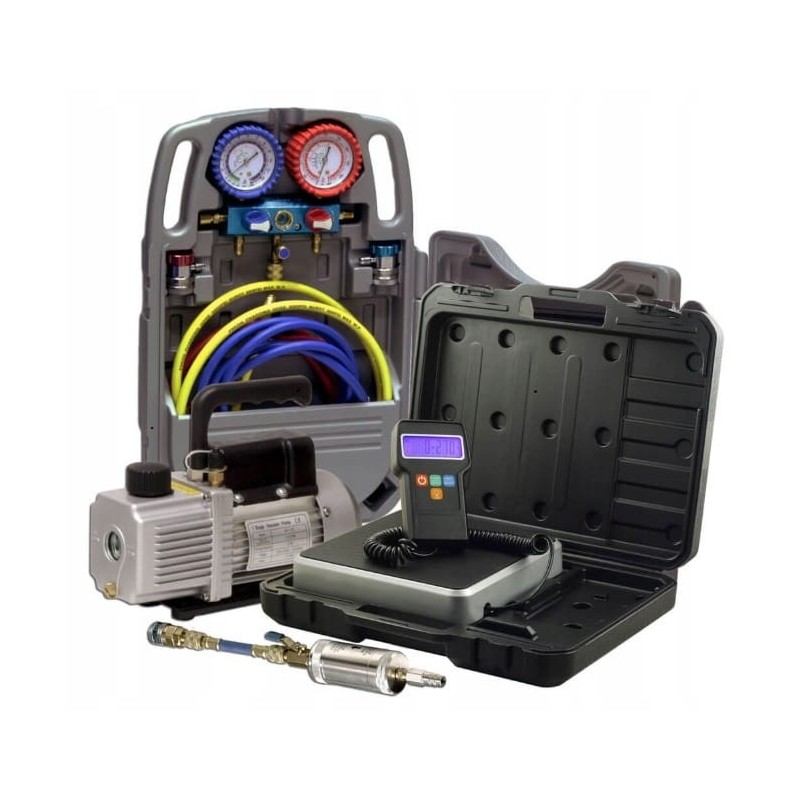 Zestaw do napełniania układu klimatyzacji