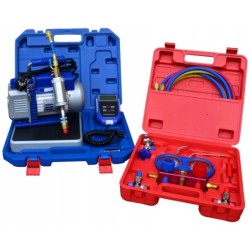 Mobile air conditioning filling kit
