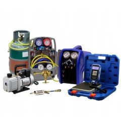Zestaw do odzysku oraz napełniania klimatyzacji