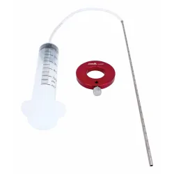 Indikátor hladiny oleja vo vidliciach motocyklov a bicyklov 60 ml